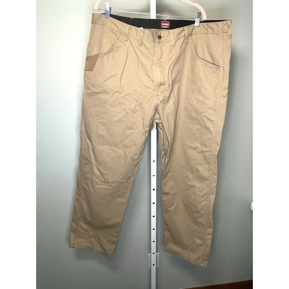 Wrangler Workwear Men's Brown Pants Farmcore‎ Construction Rodeo Outdoor 44x30